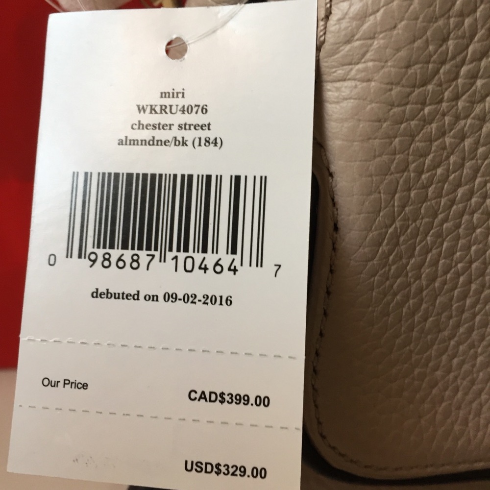 ➕ NWT KATE SPADE NY MIRI CHESTER STREET HANDBAG - Picture 6 of 8